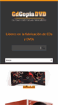 Mobile Screenshot of cdcopiadvd.es